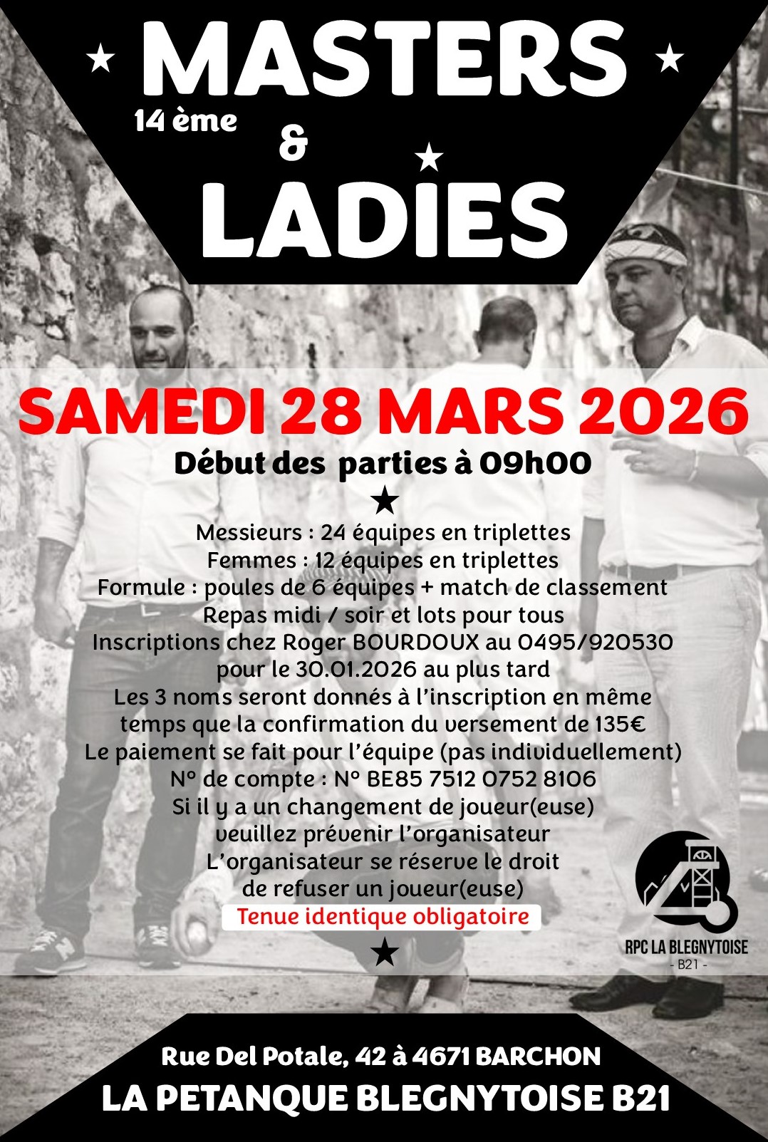 B21   28 03 26   Masters & Ladies 2026