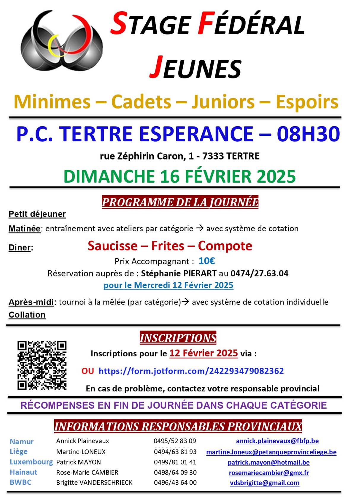 Affiche Coupe Liege Journee Finale Seniors 2024 2025