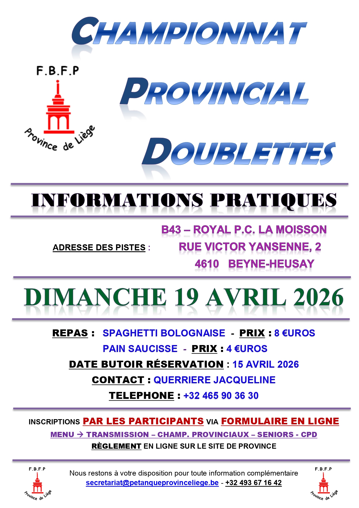 1. B43 INFOS PRATIQUES CPD 2026