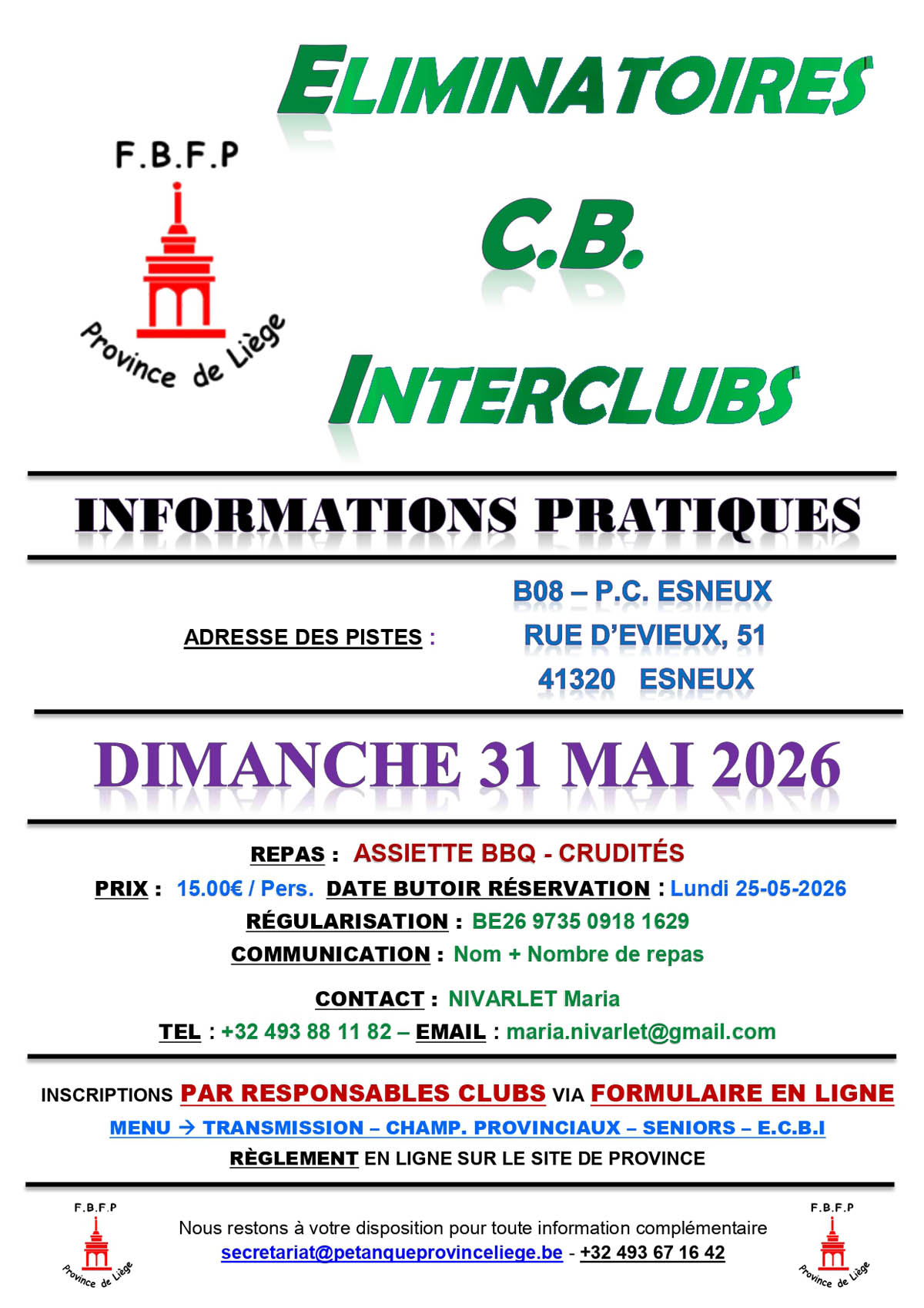 3. B08 INFOS PRATIQUES ECBI 2026